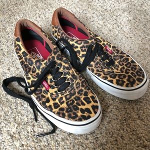 Leopard Print/Cheetah Print Vans